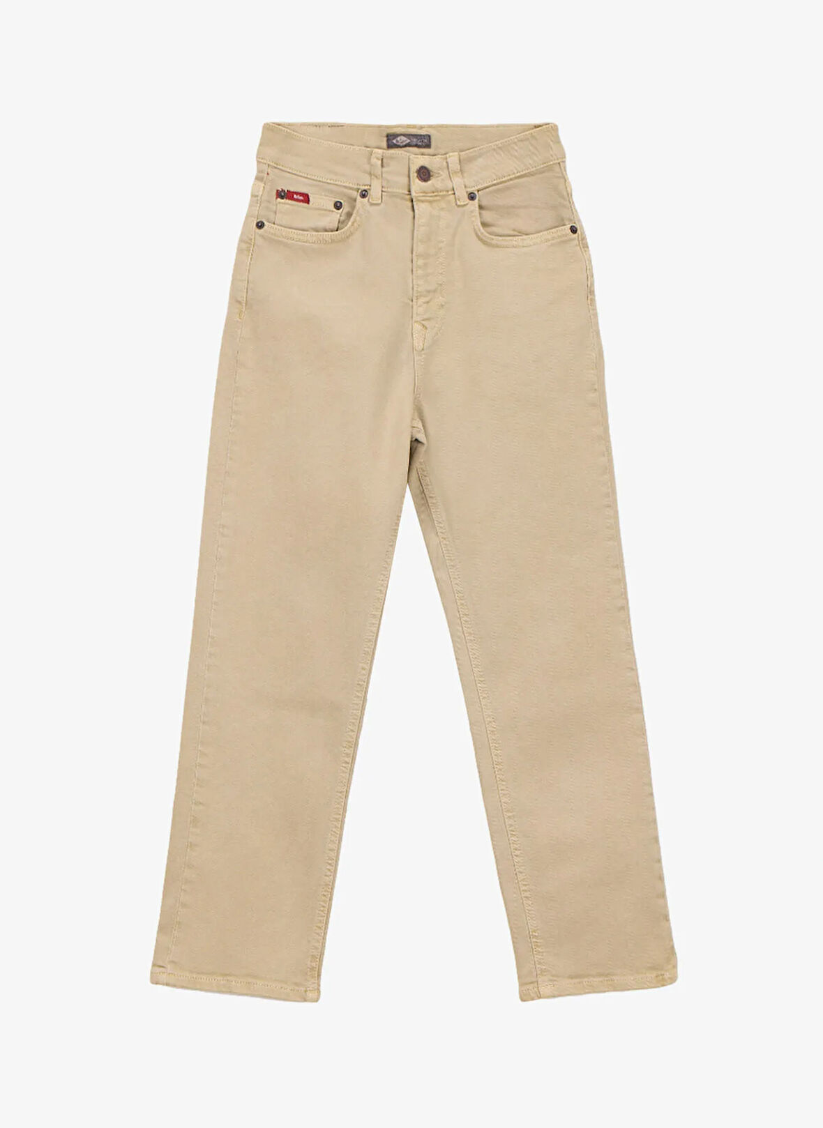 Lee Cooper Yüksek Bel Straight Yağ Yeşili Kadın Pantolon 261 LCF 221001 CLARA ND 1 YAĞ YEŞİL