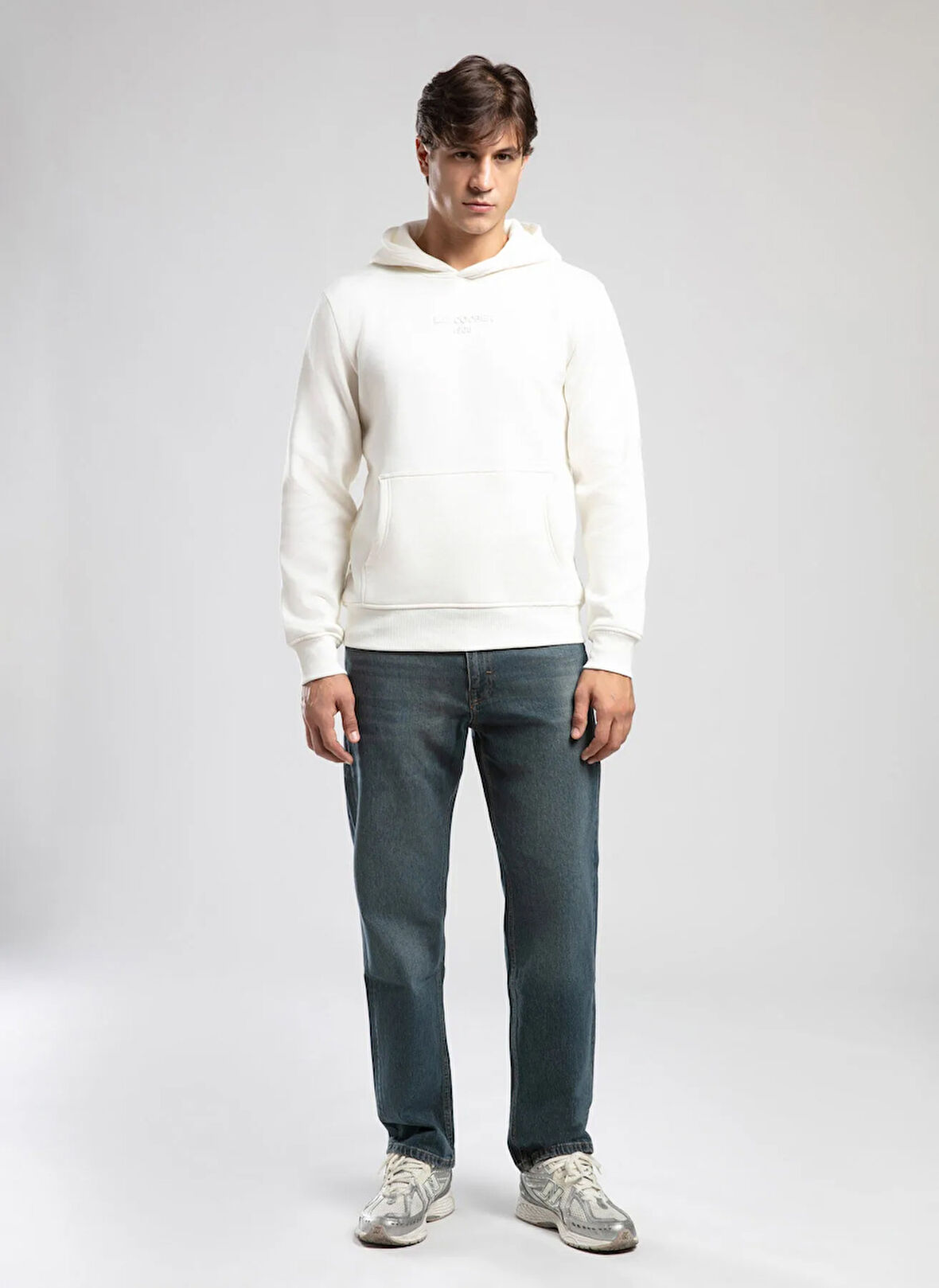 Lee Cooper Yüksek Bel Straight Mavi Erkek Denim Pantolon 261 LCM 121048 RICKY FRANCESCA FLC