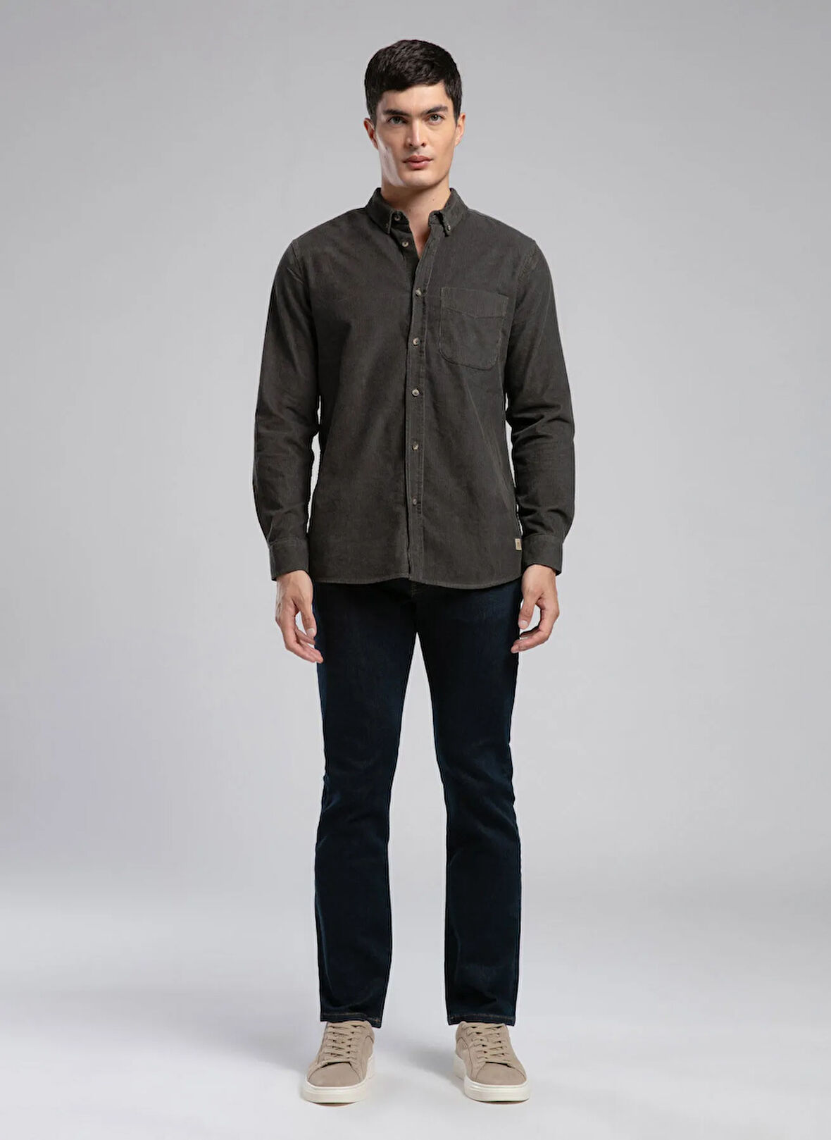 Lee Cooper Normal Bel Straight Mavi Erkek Denim Pantolon 261 LCM 121059 HARRY ADDRA WASH