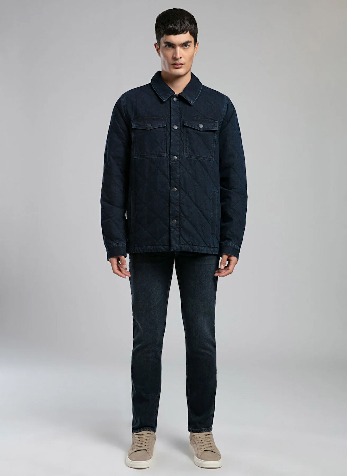 Lee Cooper Mavi Erkek Denim Ceket 261 LCM 131002 BRIXTON DENIM