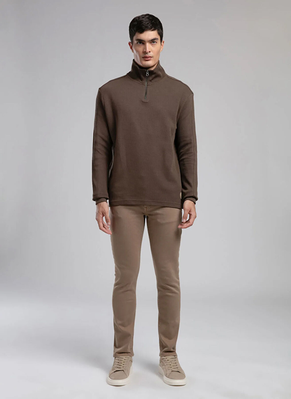 Lee Cooper Normal Bel Slim Straight Bej Erkek Chino Pantolon 261 LCM 221003 JAGGER ND 2 K. BEJ