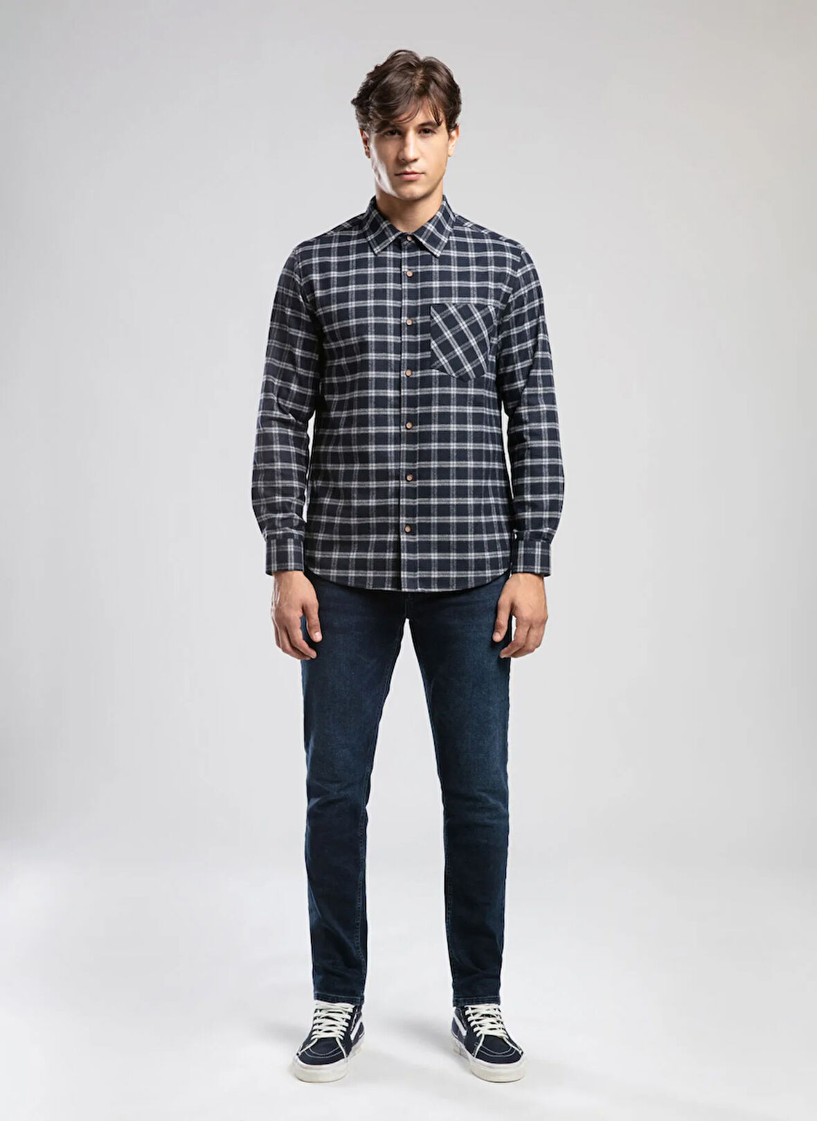 Lee Cooper Normal Bel Slim Fit Mavi Erkek Denim Pantolon 261 LCM 121074 JACK EASTER OD BLACK