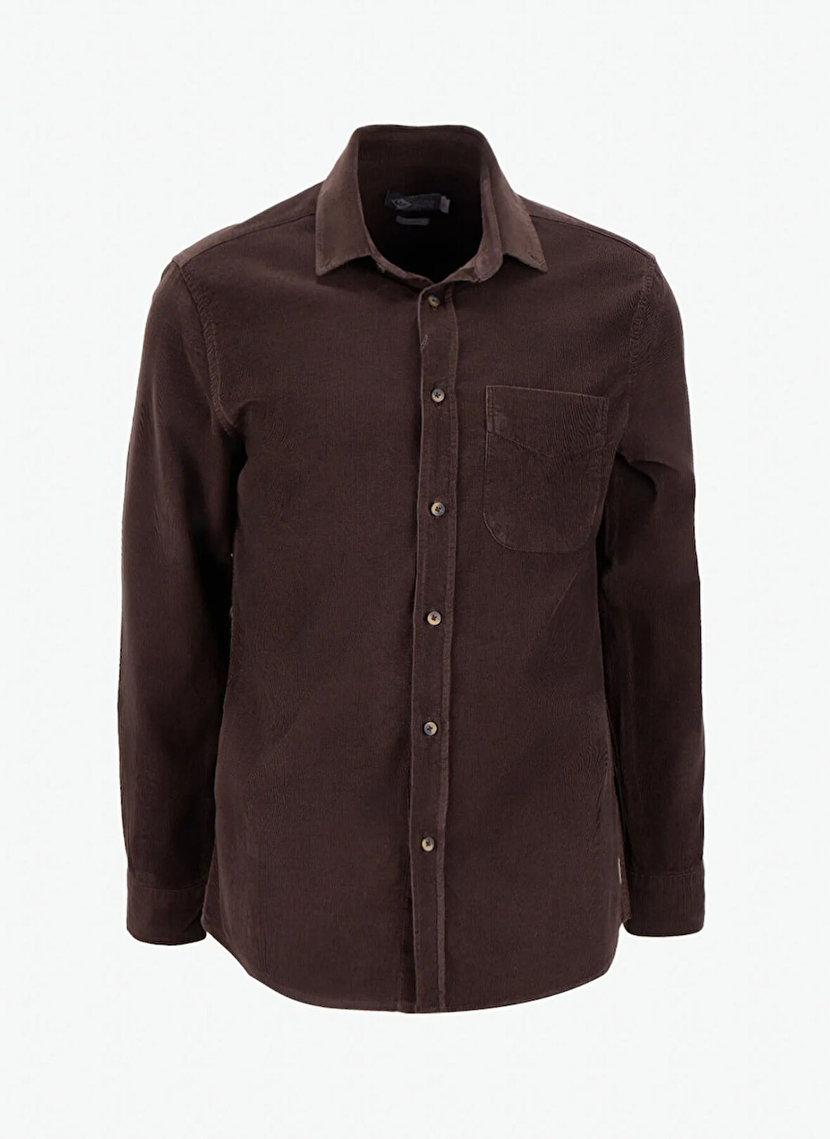Lee Cooper Regular Fit Kahve Erkek Gömlek 261 LCM 241001 WORNES KAHVE