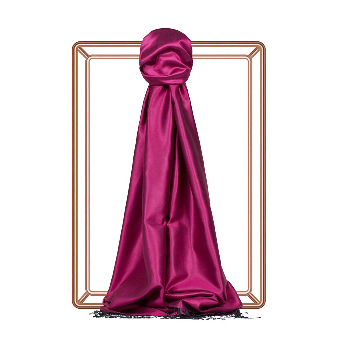 ipekevi Çift Taraflı Şal 00927 Vişne