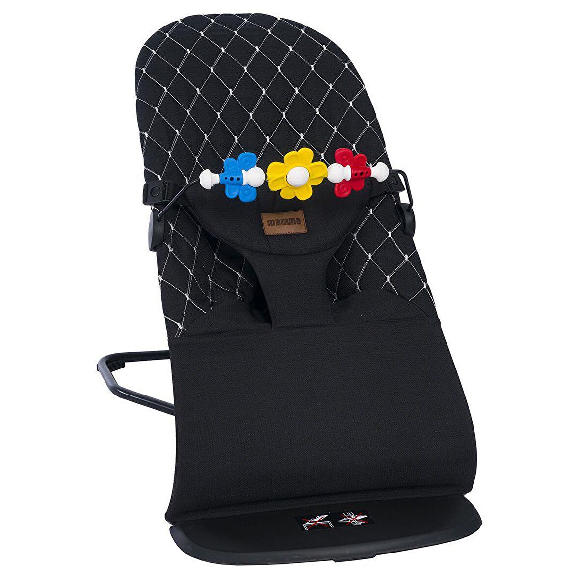 Mamma Smile Sallanır Üç Kademeli Ana Kucağı + Oyuncak Aparatı