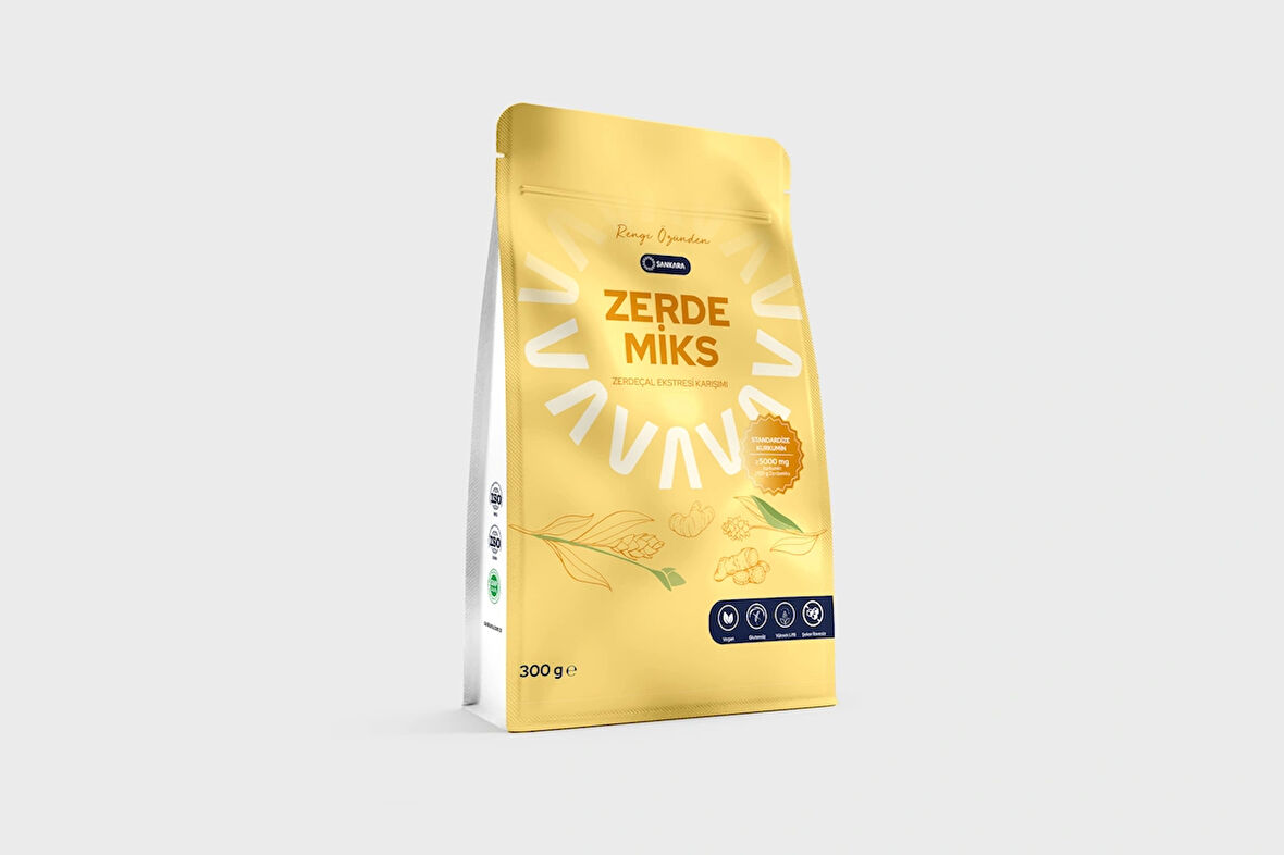 Zerdemiks Zerdeçal Ekstresi (Kurkumin) Karışımı