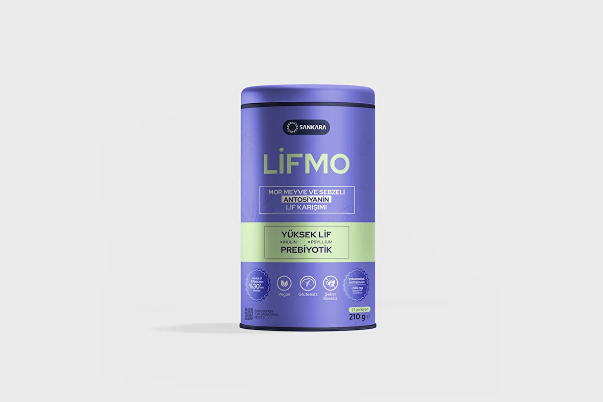 Lifmo Mor Meyve ve Sebzeli Antosiyanin Lif Karışımı