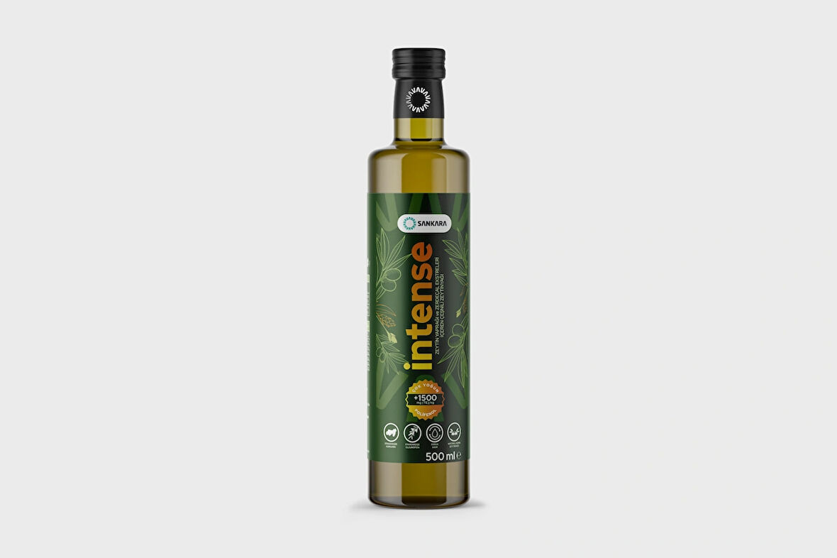 Intense Zeytinyağı Soğuk Sıkım +1500 Polifenol - 500 ml