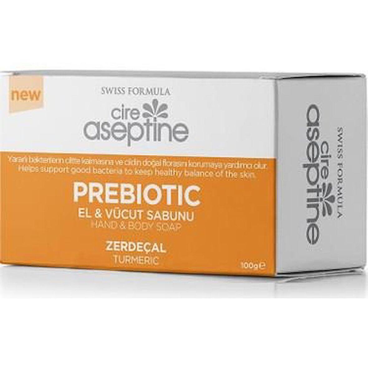 Cire Aseptine Prebiyotik El Vücut Sabunu Zerdeçal 100 g