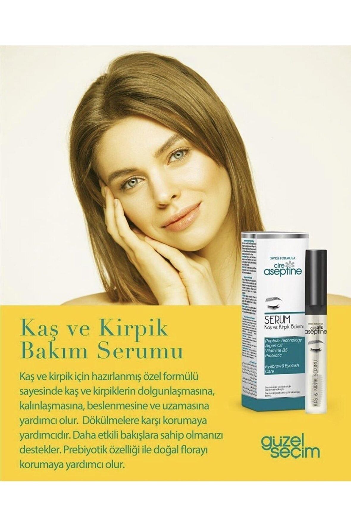 Cire Aseptine Kaş Ve Kirpik Bakım Serumu 6 ml