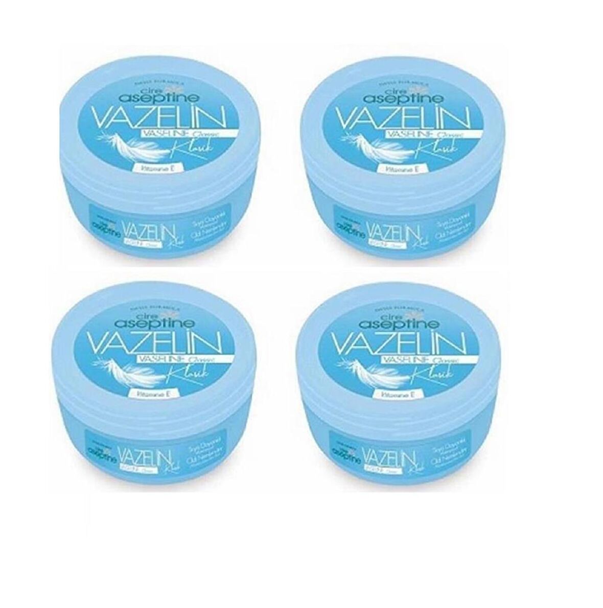 Cire Aseptine Klasik 4 X Vazelin 150 ml