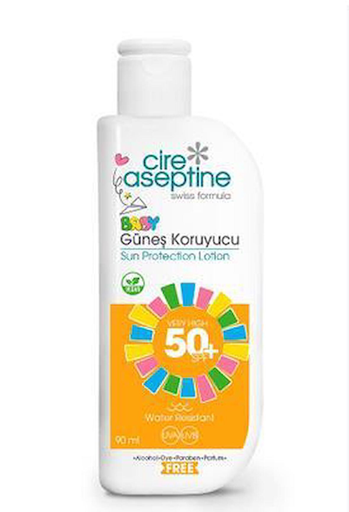 Cire Aseptine Baby Güneş Koruyucu Losyon SPF50+ 90 ml