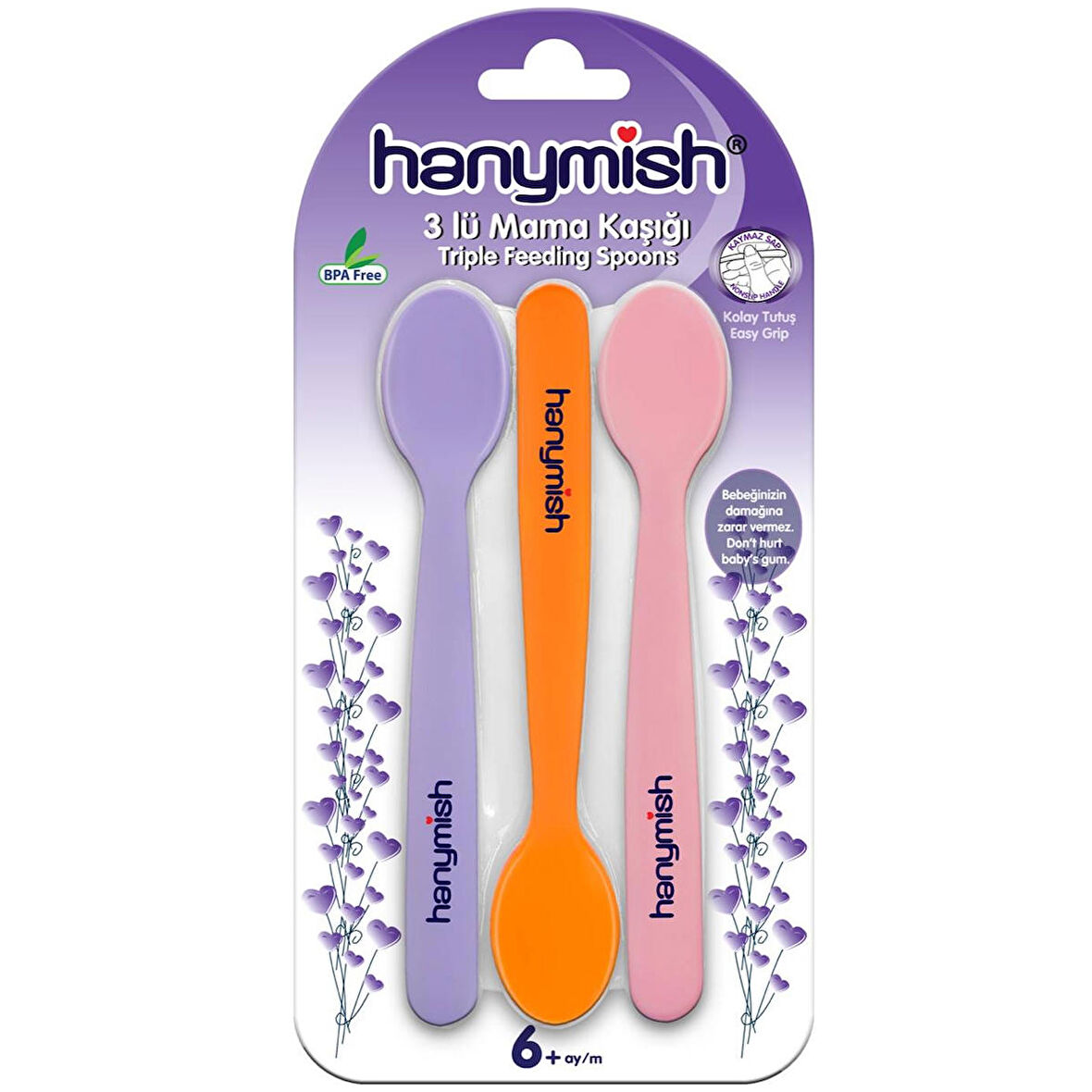 Hanymish 510 Mama Kaşığı 3 lü