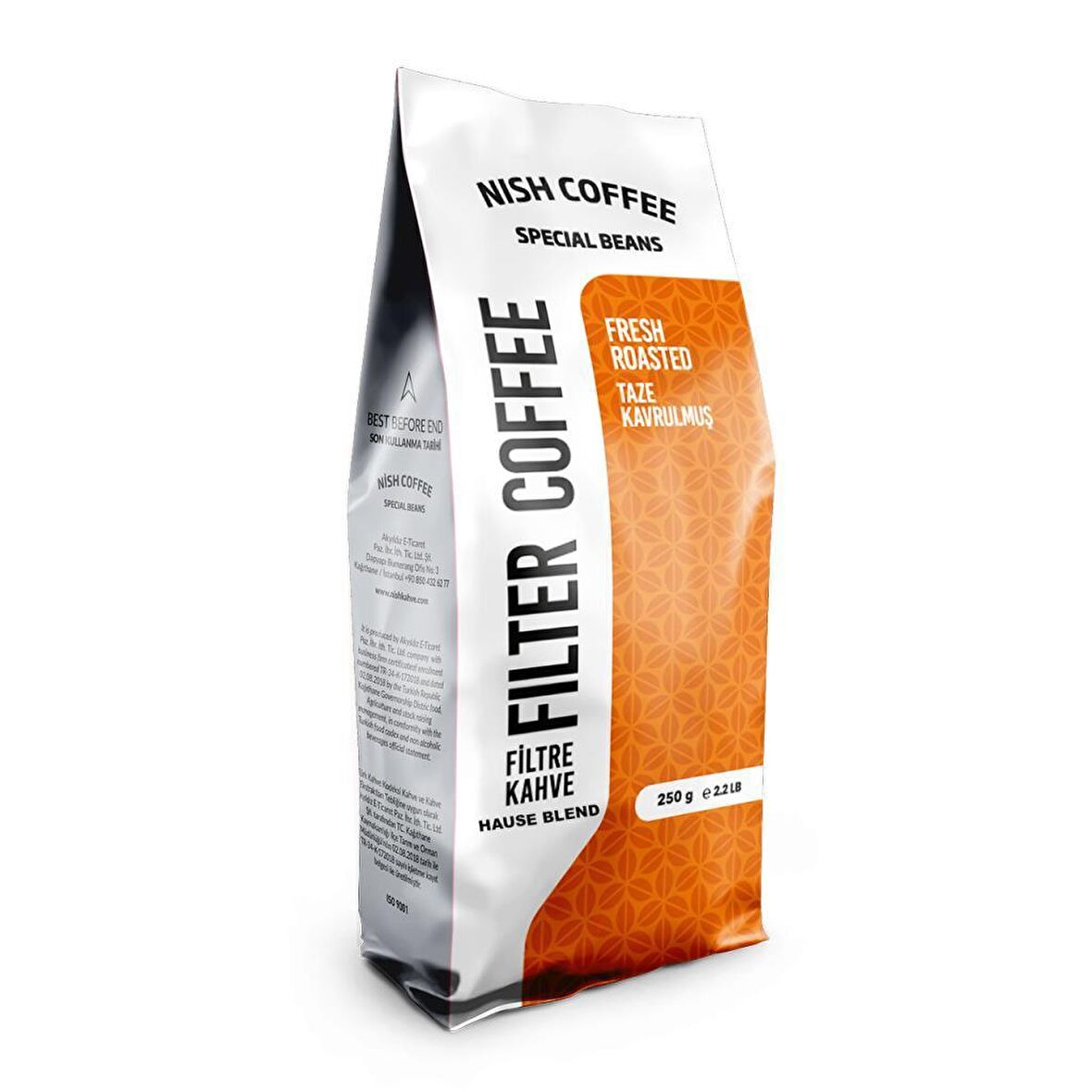 Nish Kahve House Blend Öğütülmüş Filtre Kahve 250 gr