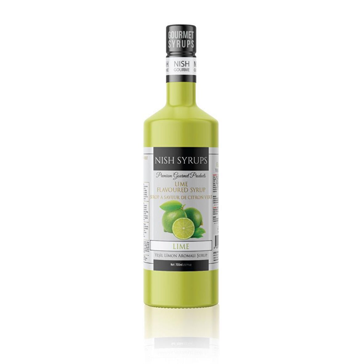 Nish Yeşil Limon Aromalı Şurup 700 ml