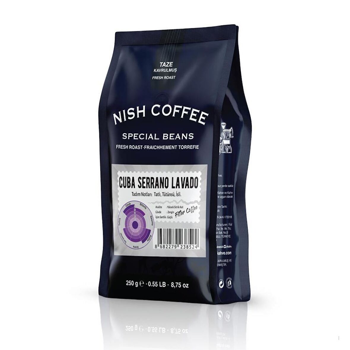 Nish Filtre Kahve Cuba Cerrano Lavado 250gr