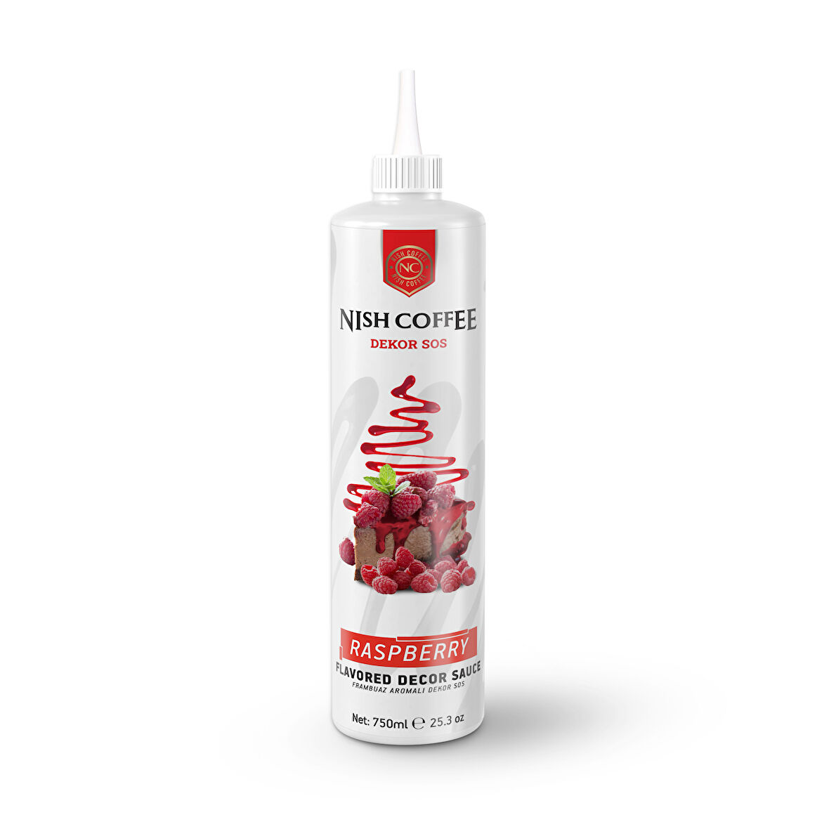 Nish Frambuaz  Aromalı Dekor Sos 750 GR 
