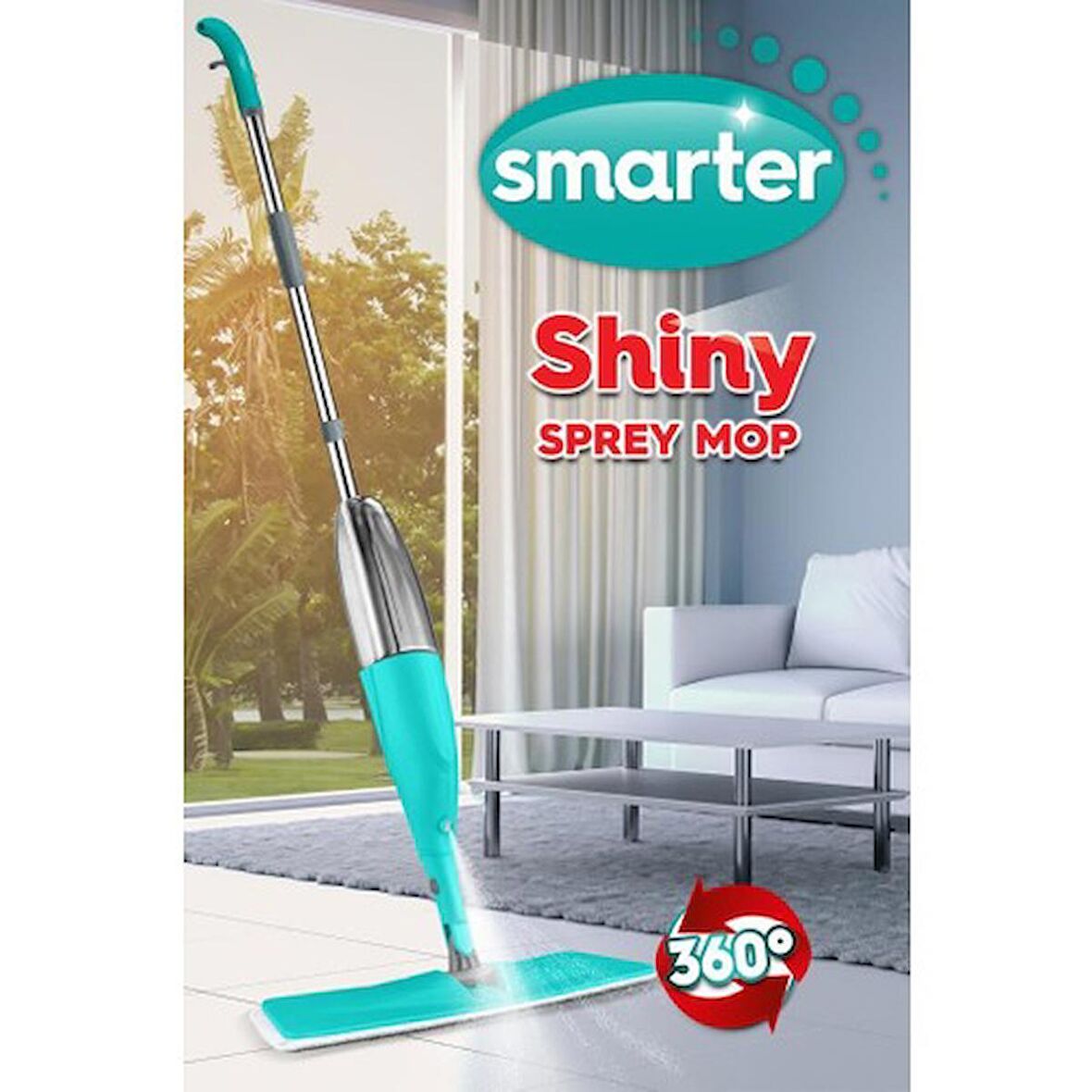 SMARTER SHINY SPREY MOP SET