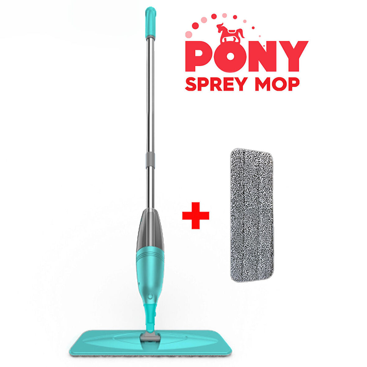 PONY SPREY MOP + YEDEK MOP SET