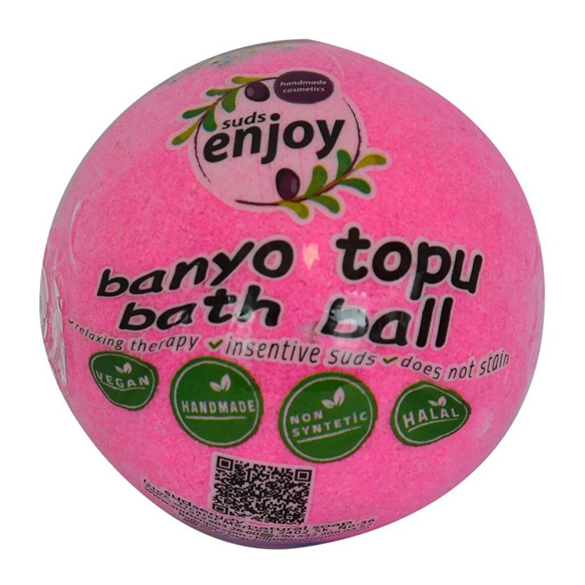 Suds Enjoy El Yapımı Banyo Bombası Banyo Topu Pembe Düşler 100Gr