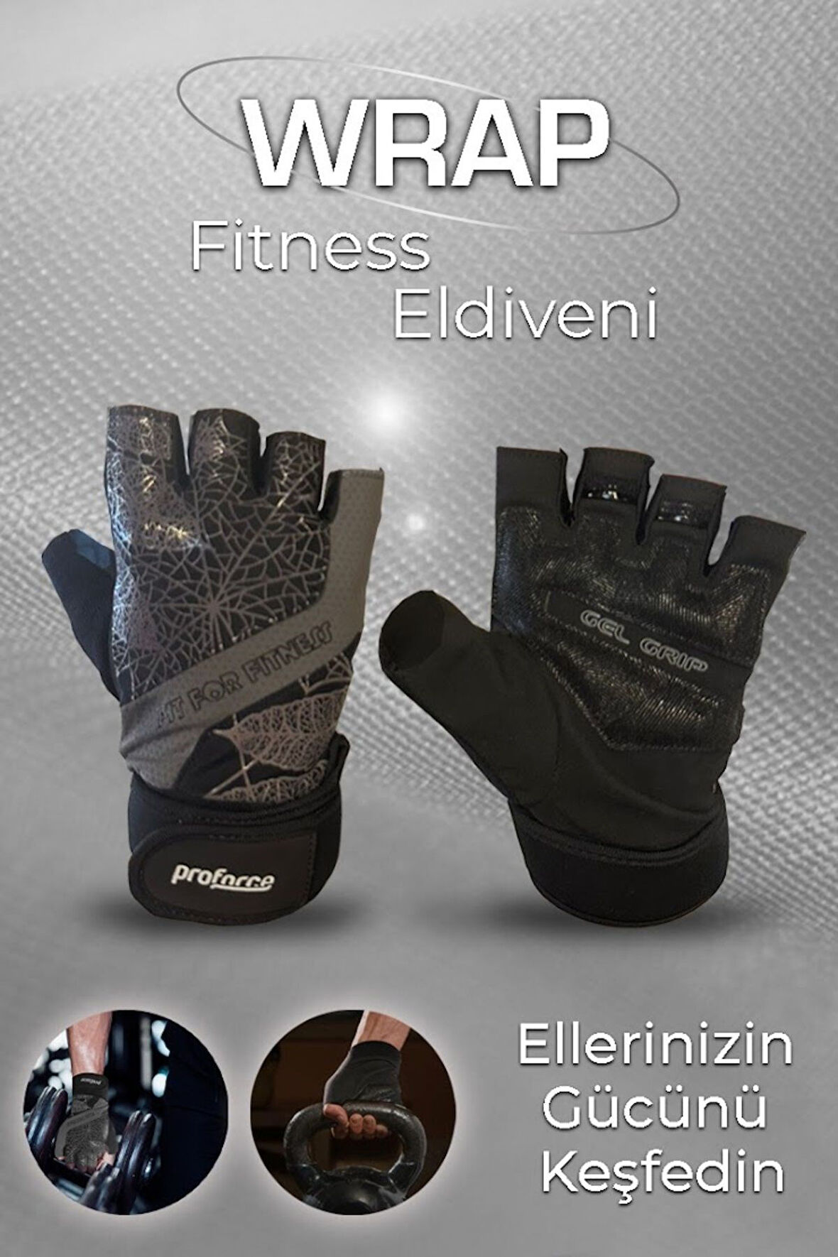 FİTNESS BODY ELDİVENİ WRAP S