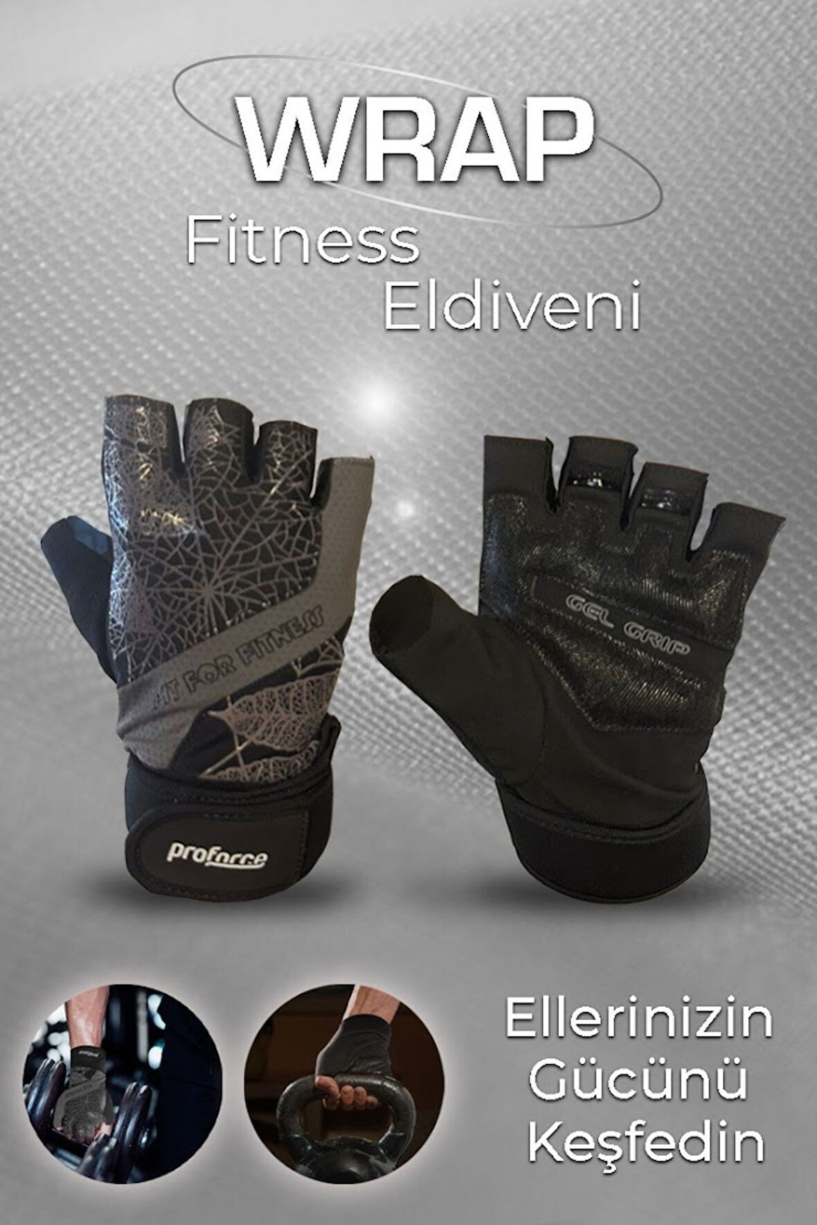 FİTNESS BODY ELDİVENİ WRAP L