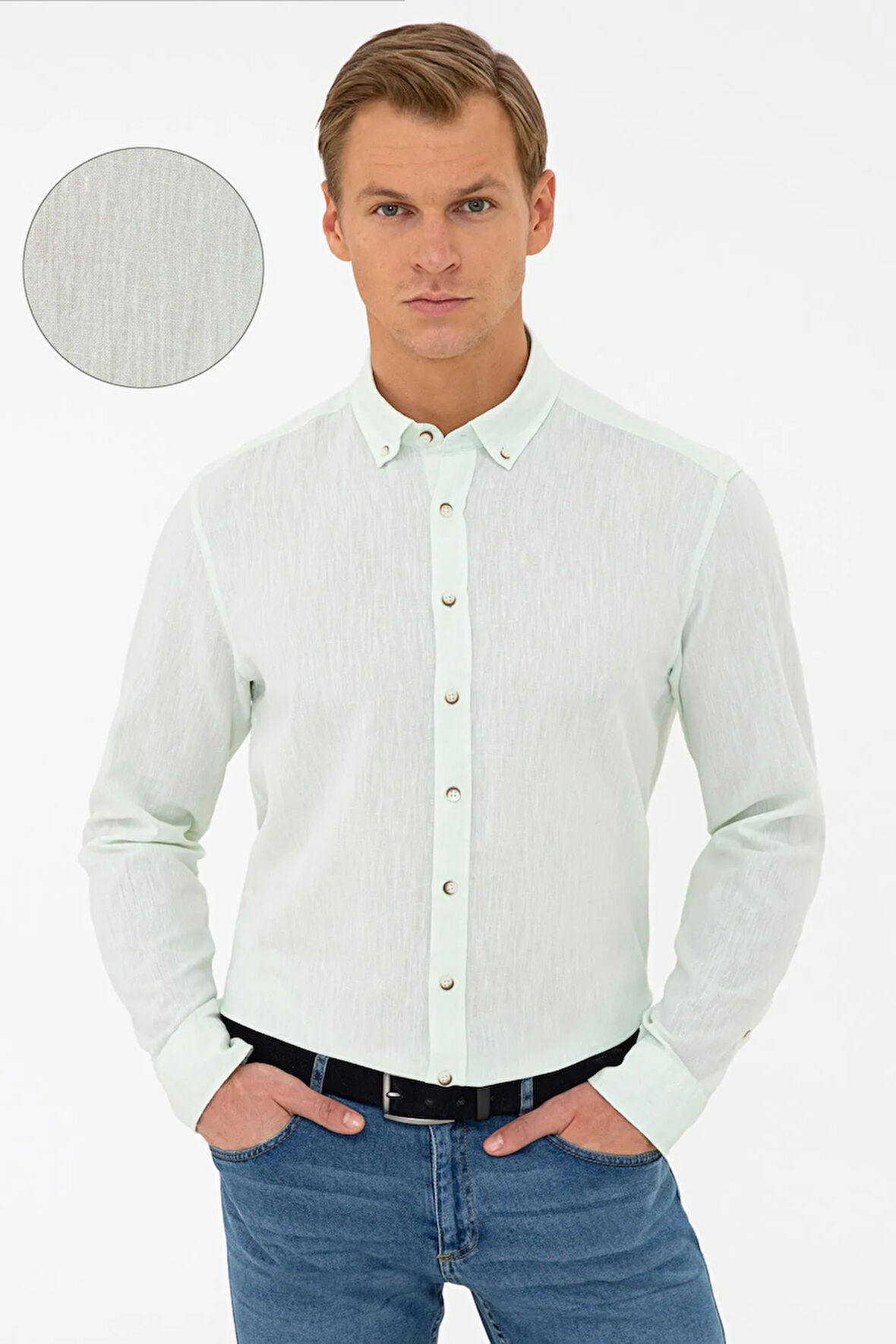 Mor Regular Fit Gömlek