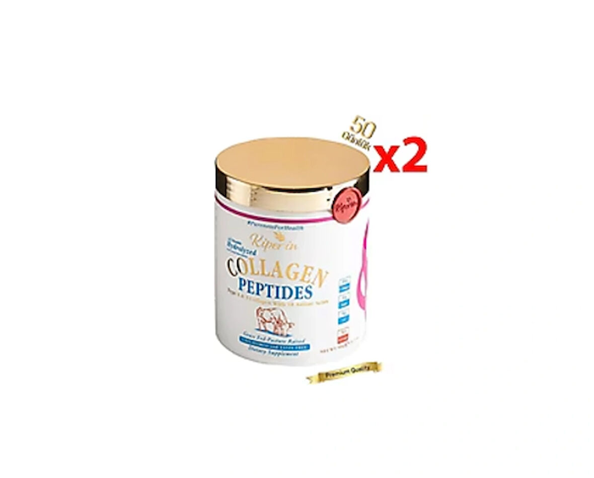 Kiperin Collagen Peptides 50 Günlük 500 gr 2'li