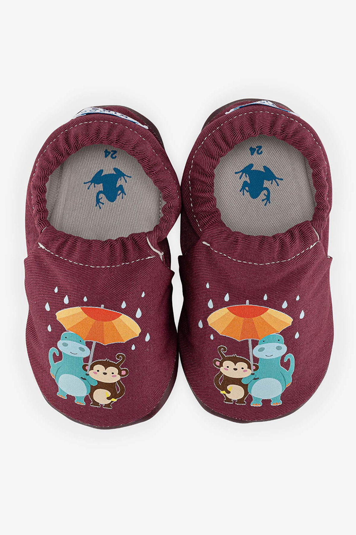 Umbrella Flower Hyper Mürdüm Barefoot Akıllı Patik