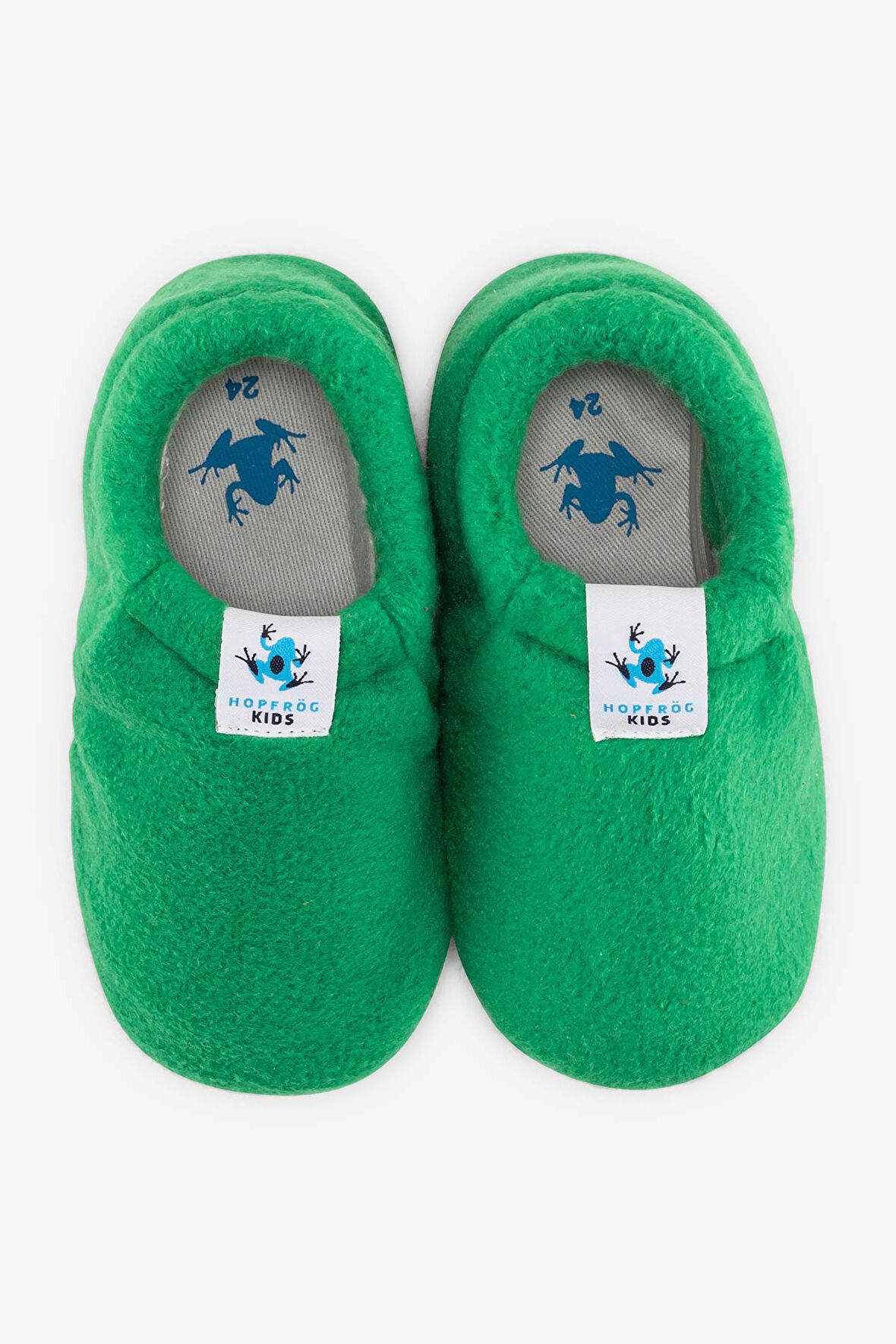 Polar Fleece Yeşil Polar Barefoot Patik