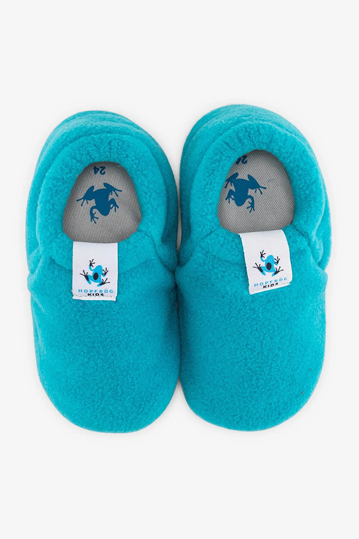 Polar Fleece Turkuaz Polar Barefoot Patik (Hediye Seti)