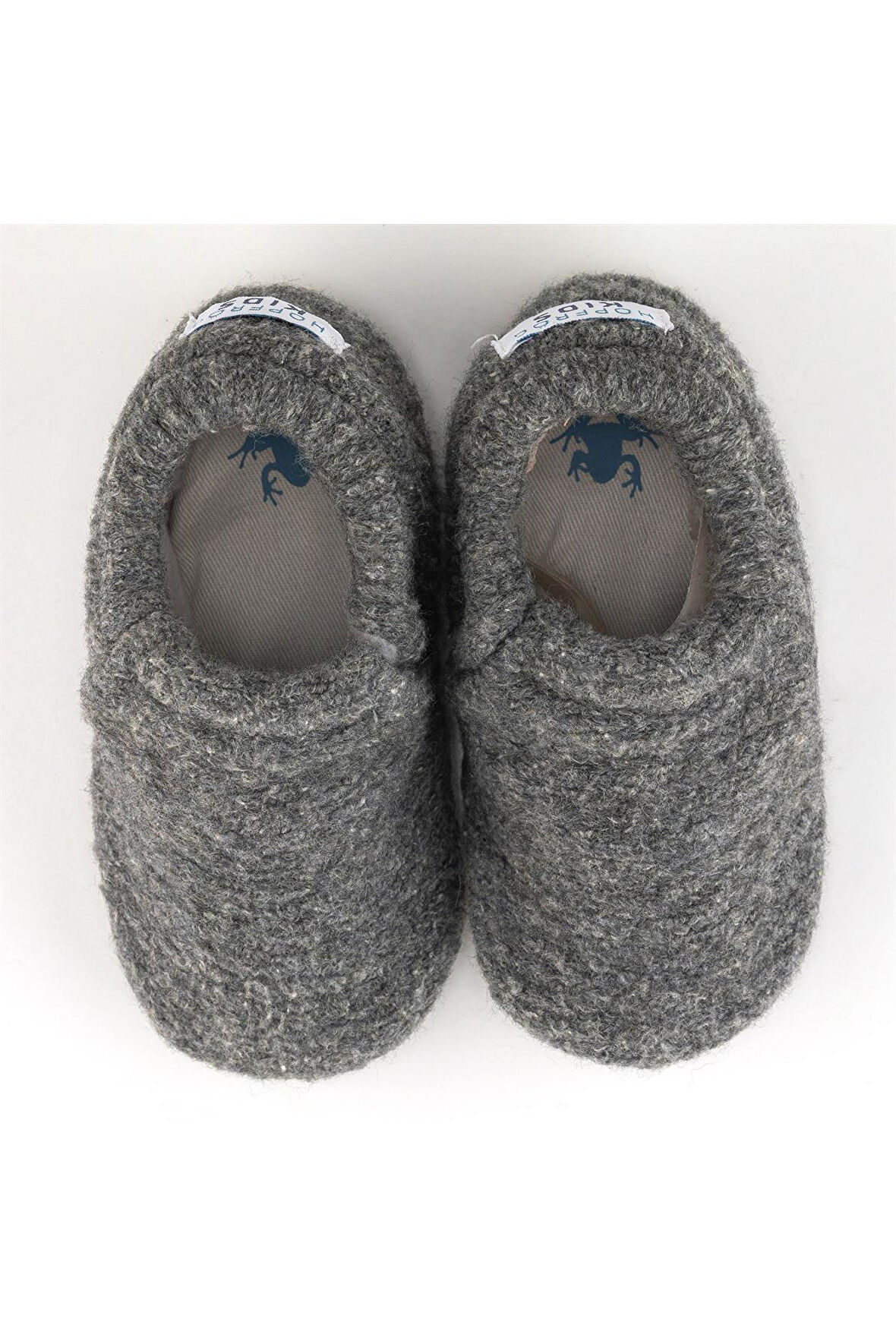 Recycled Woo Wooly Yünlü Gri Barefoot Patik (Hediye Seti)