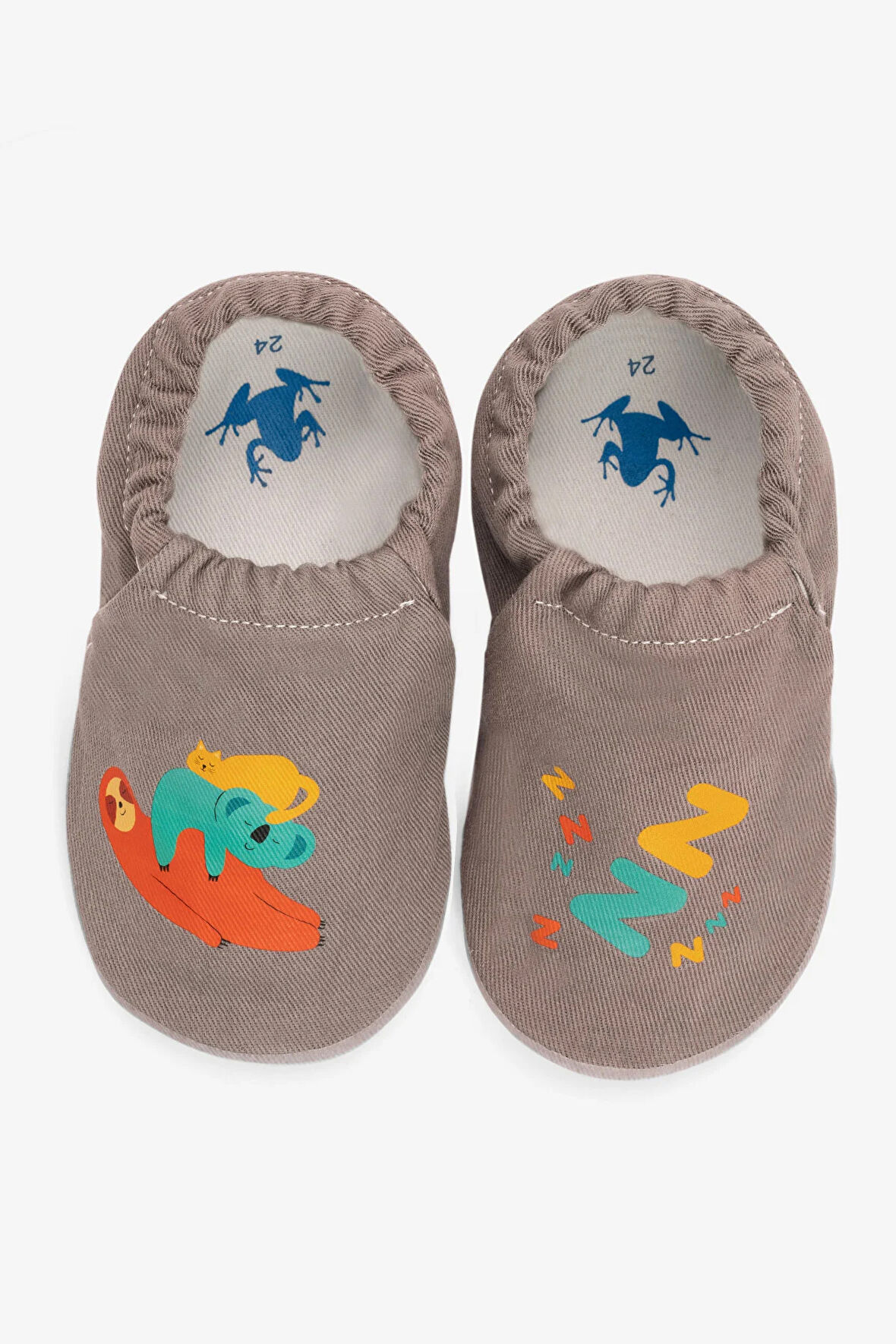 Slumber Hyper Sıcak Gri Barefoot Akıllı Patik