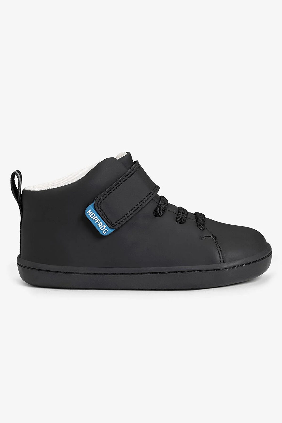 Smart Walker High Top Süper Mat Siyah Barefoot Çocuk Bot