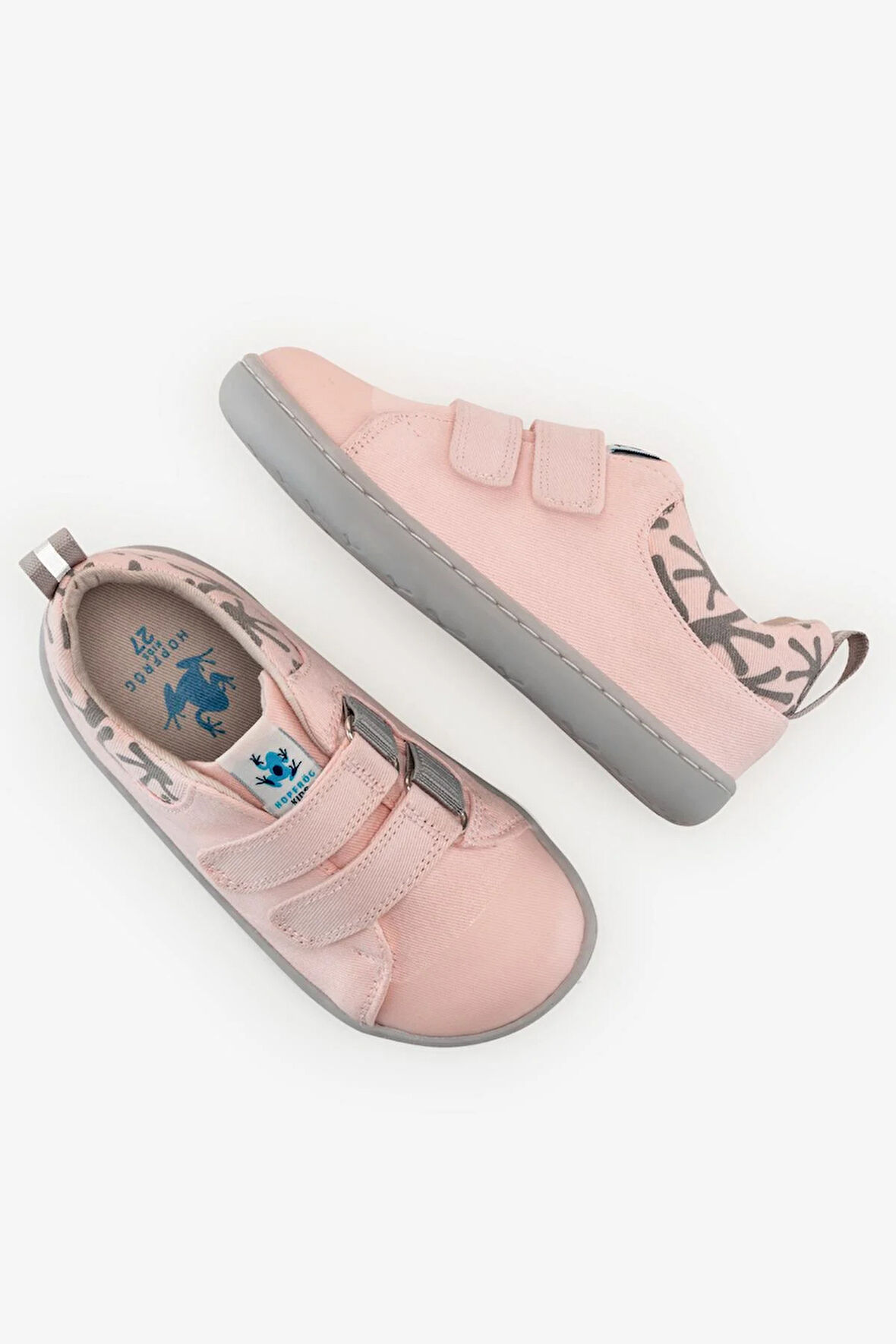 Smart Walker Canvas Play Toz Pembe Barefoot Çocuk Ayakkabı