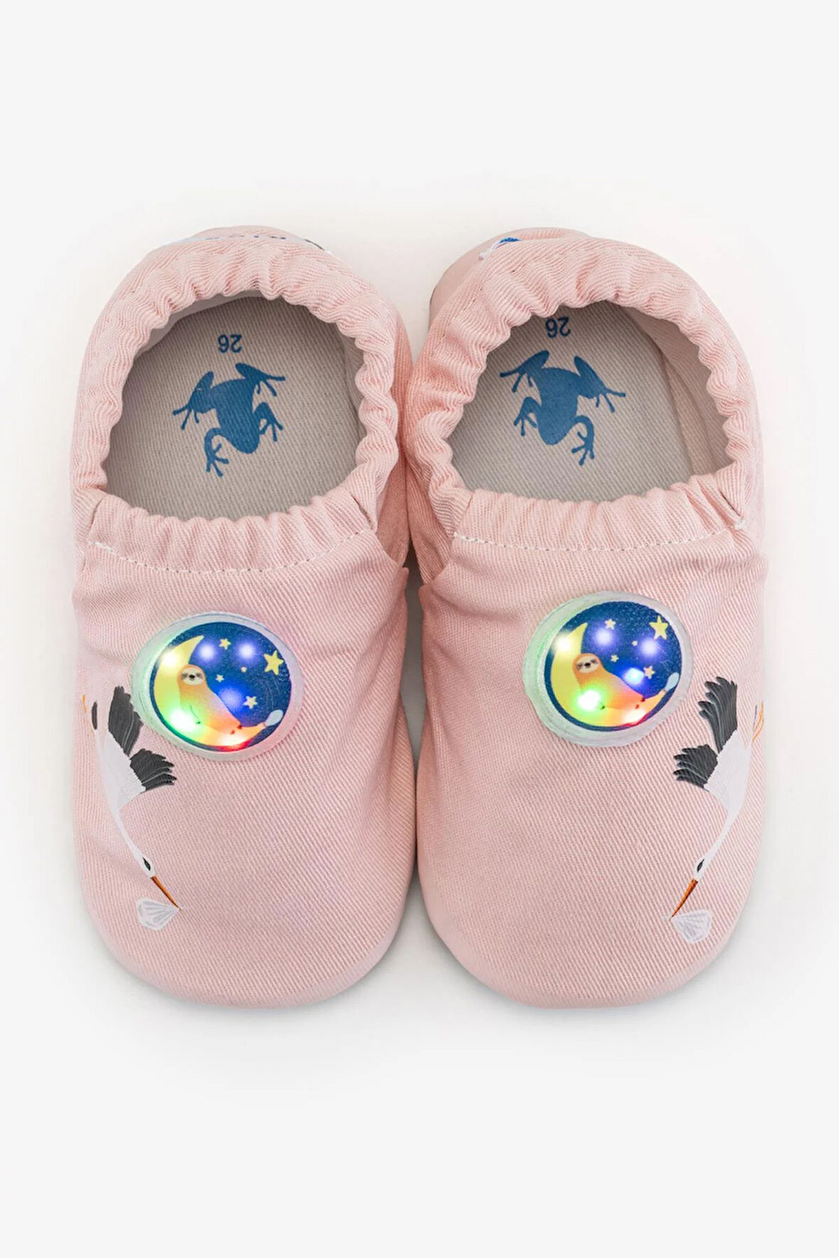 Işıklı Bebek Patik Tak & Çıkart #Tags Toz Pembe