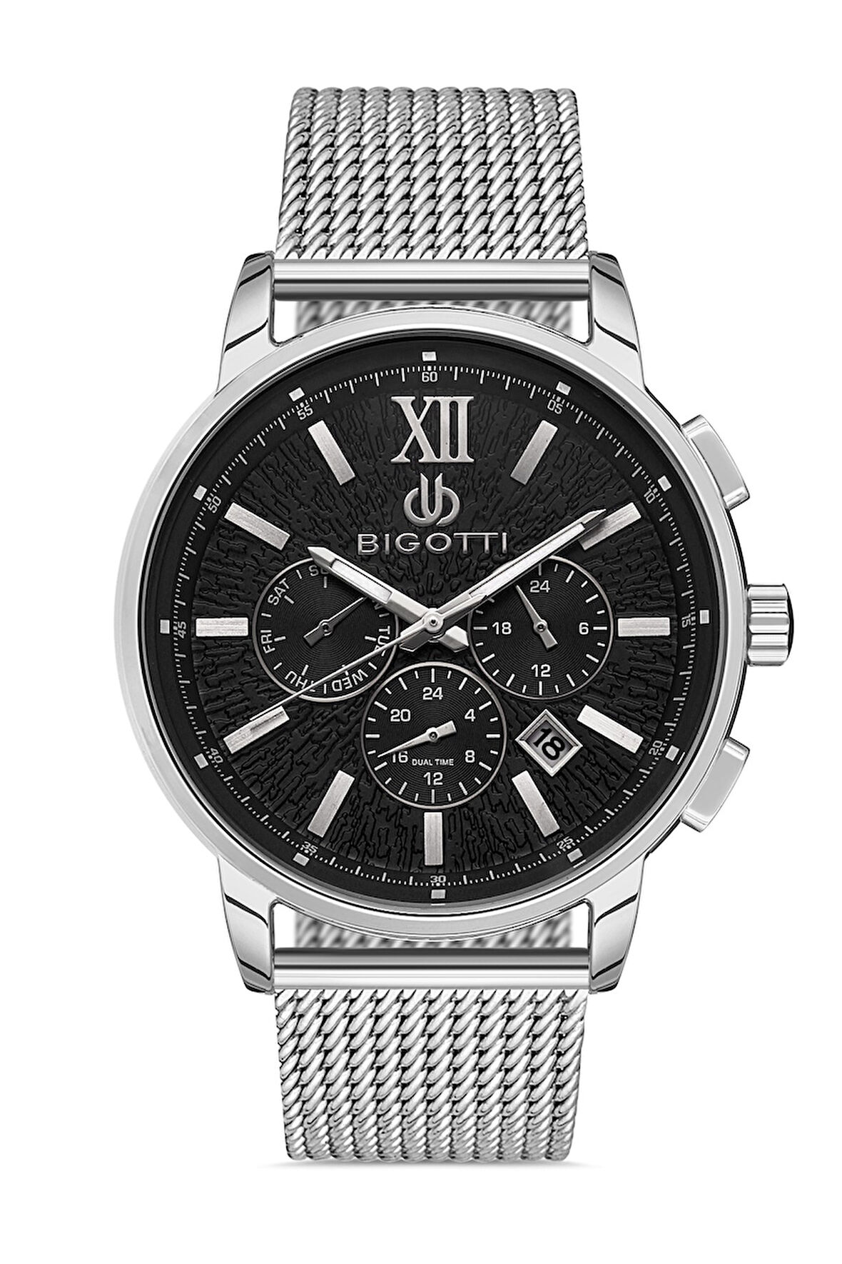 Bigotti Erkek Kol Saati ESBG.B.10352.2 Hasır Kordon 44 mm Kasa Çapı