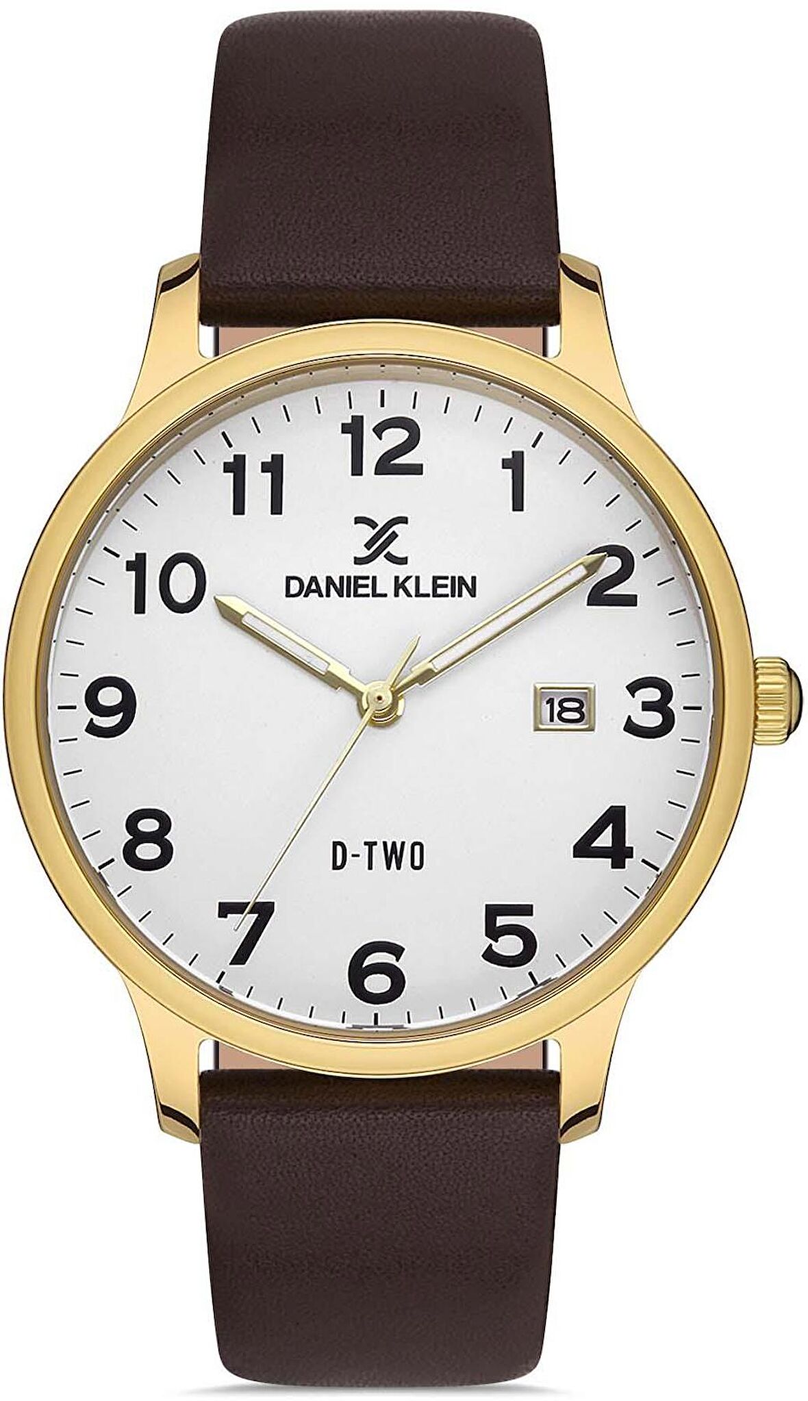DKE.1.10175.2 Daniel Klein Deri Kordon 30Mt Suya Dayanıklı Aktif Erkek Kol Saati 
