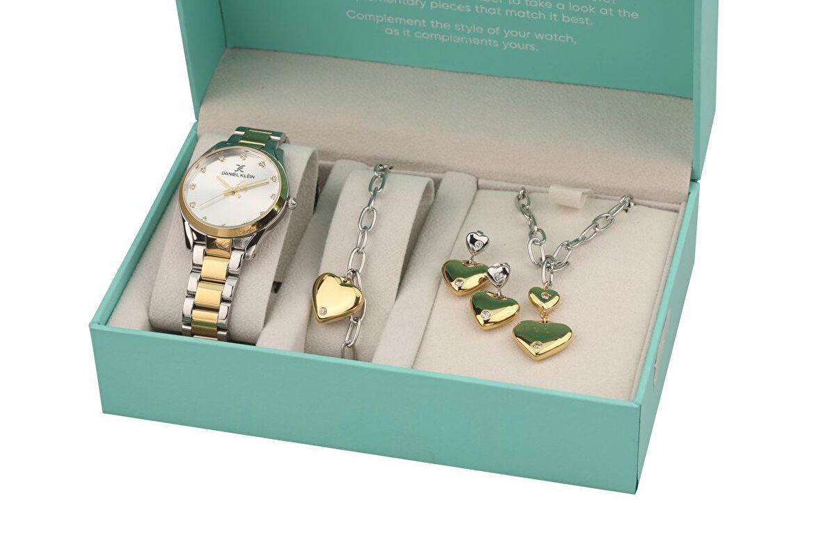Daniel Klein DK.1.13570.3 Gift Set Kadın Kol Saati	