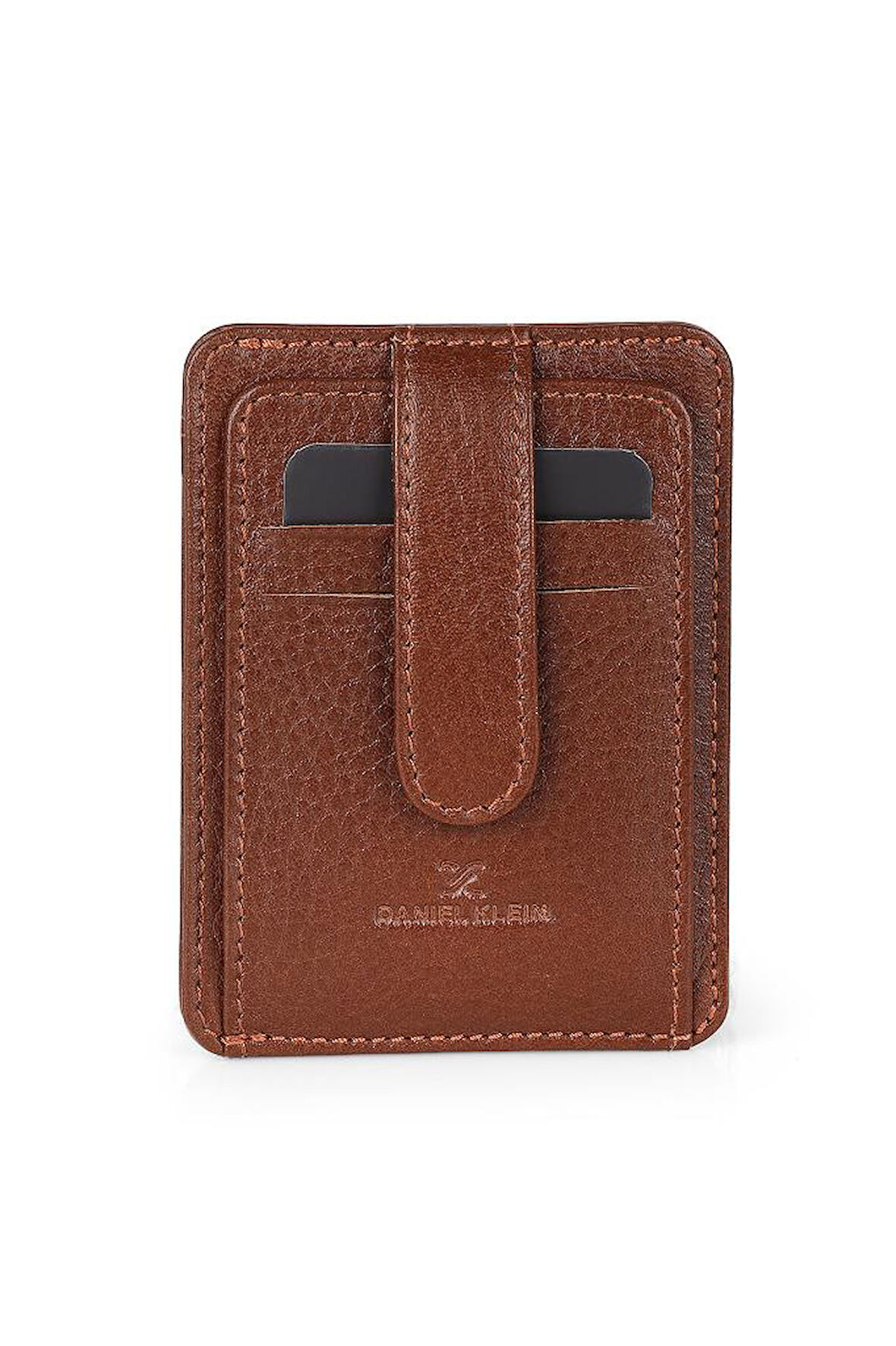 Daniel Klein DKL5121-4 Gerçek Deriden Üretilme Kahverengi Erkek Cüzdan&Kartlık