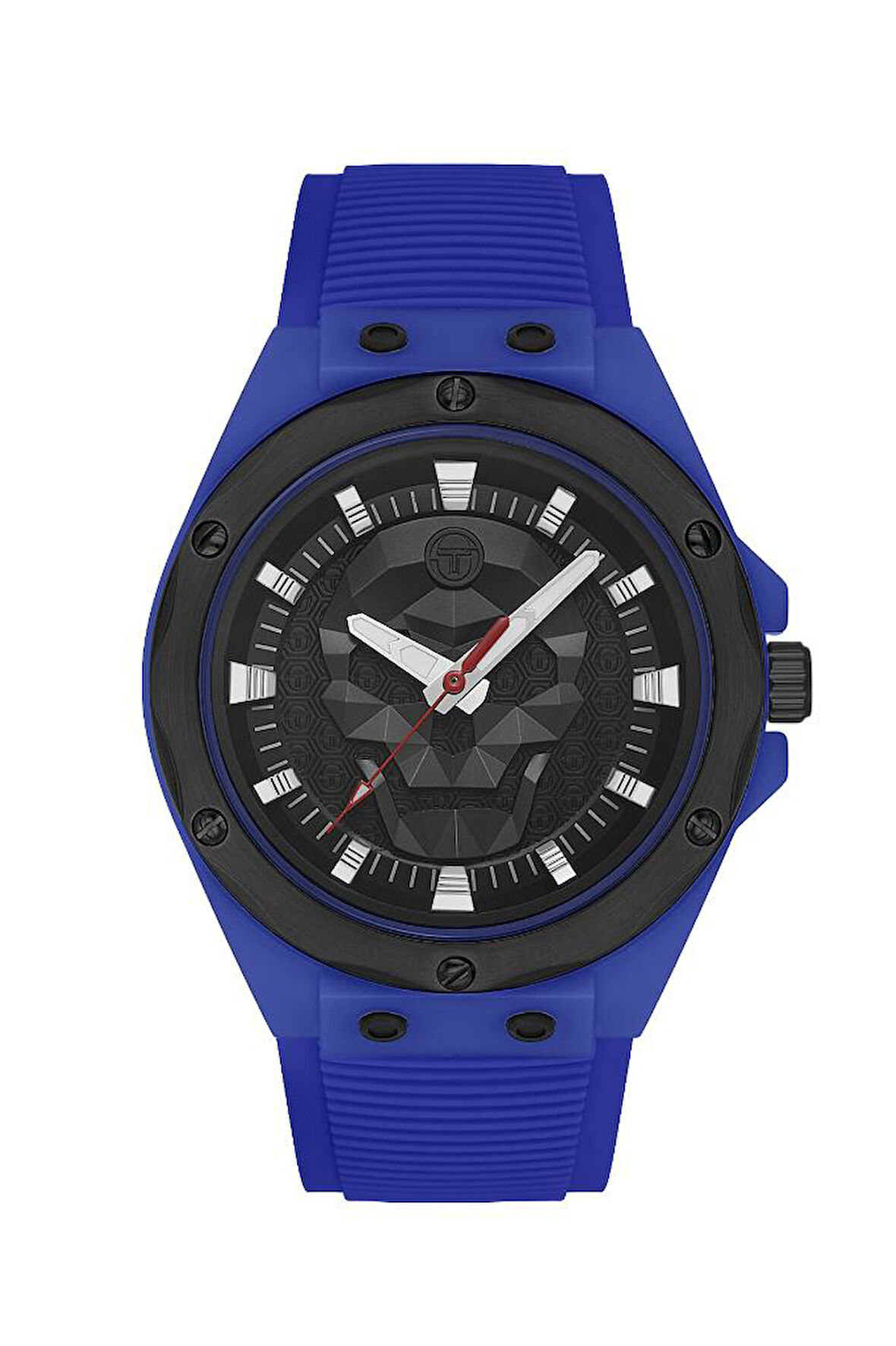 Sergio Tacchini ST.1.10436-2 Silikon Kordon Suya Dayanıklı Lacivert Renk Erkek Kol Saati