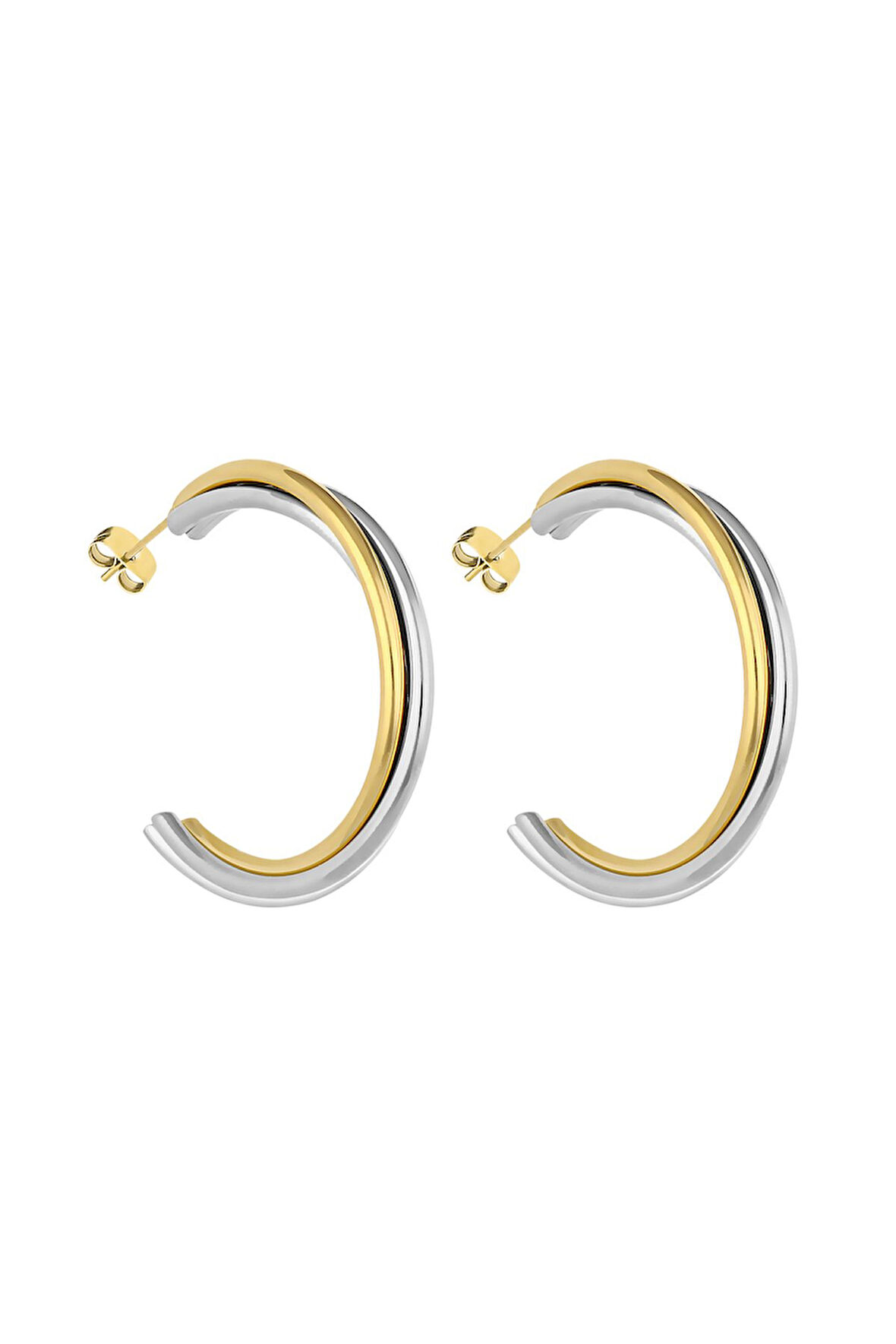 Daniel Klein Kadın Çelik Küpe DKJ.3.5038-3