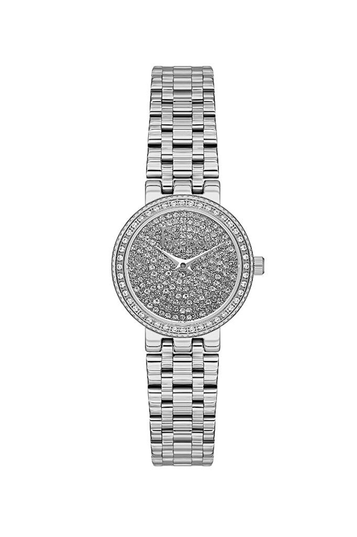 Freelook FL.1.10482-1 Taşlı Tasarım 5 ATM Suya Dayanıklı Çelik Kordon Metalik Renk Kadın Kol Saati