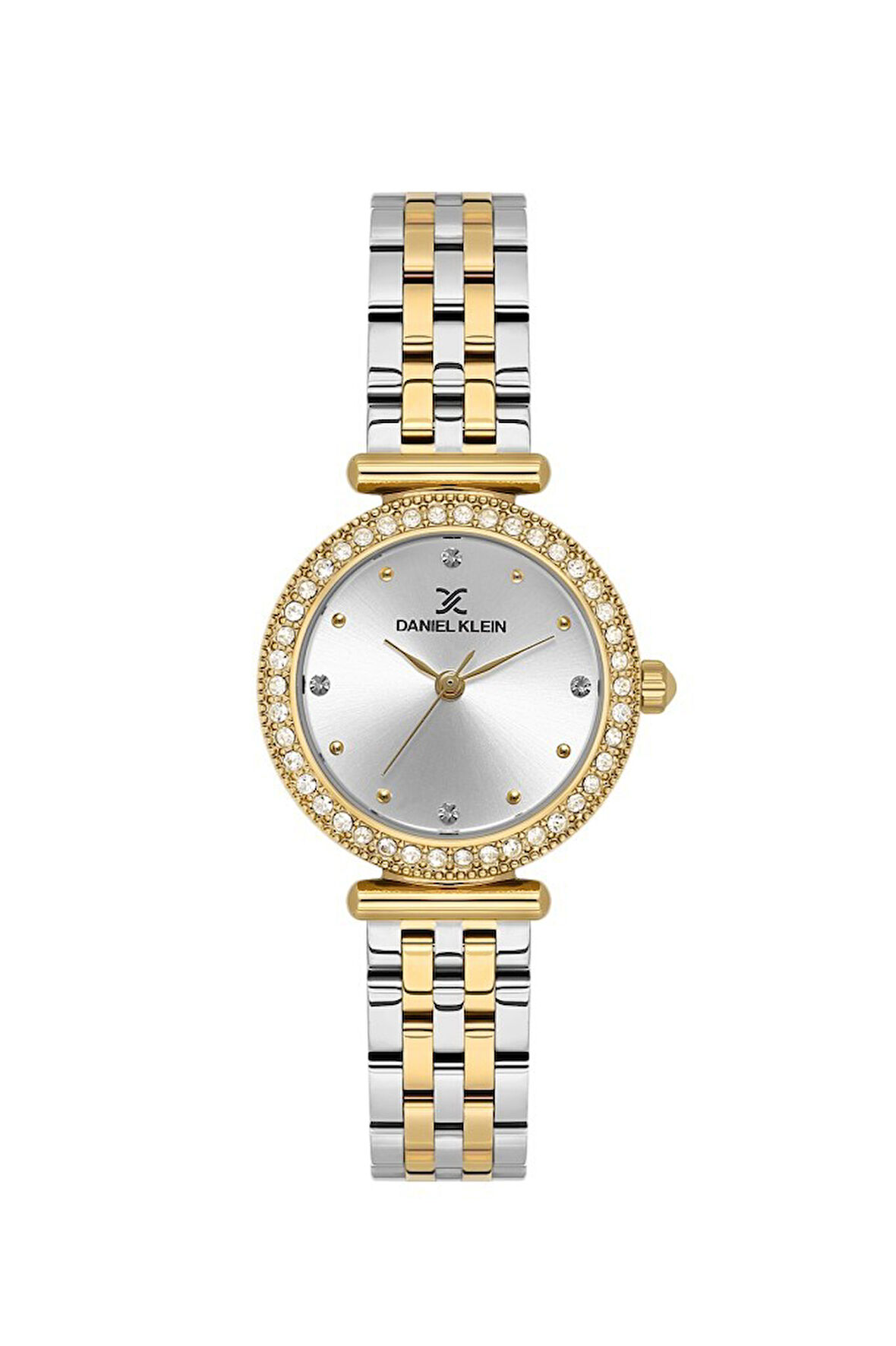 DANIEL KLEIN DK102-DK.1.13948-3 ALTIN KAPLAMA TAŞLI KADIN KOL SAATİ