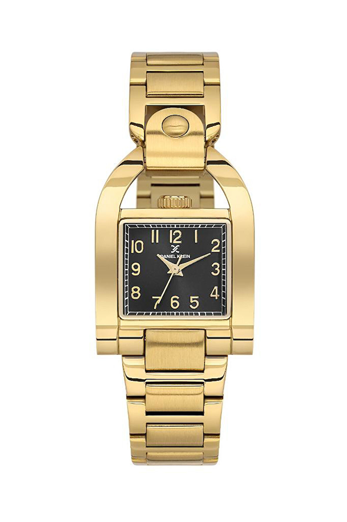 Daniel Klein DK.1.13957-4 Kare Kadran 3 ATM Suya Dayanıklı Altın Renk Kadın Kol Saati