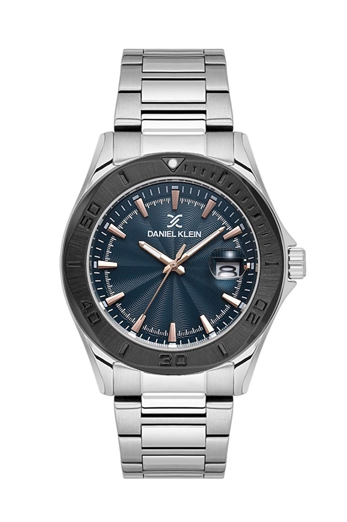 Daniel Klein DK.1.13978-4 Çelik Kasa Çelik Kordon 3 Atm Suya Dayanıklı Metalik Renk Erkek Kol Saati