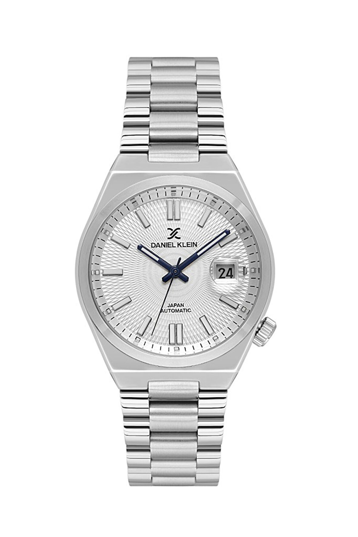 Daniel Klein DK.1.14044-1 Otomatik Mekanizmalı Çelik Kordon Çelik Kasa 3 ATM Suya Dayanıklı Metalik Renk Erkek Kol Saati