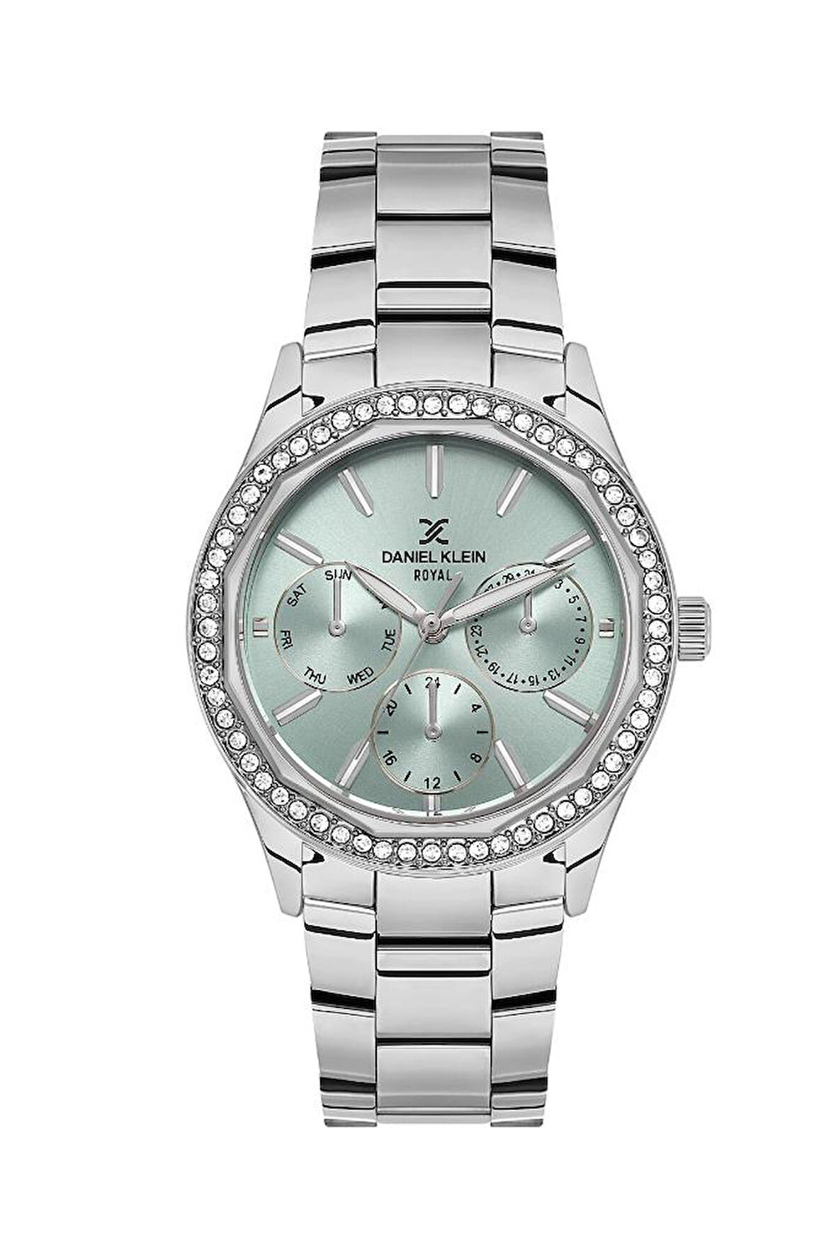 Daniel Klein DKE.1.10762-2 Fonksiyonlar Pasif Taşlı Tasarım Metalik Renk Kadın Kol Saati