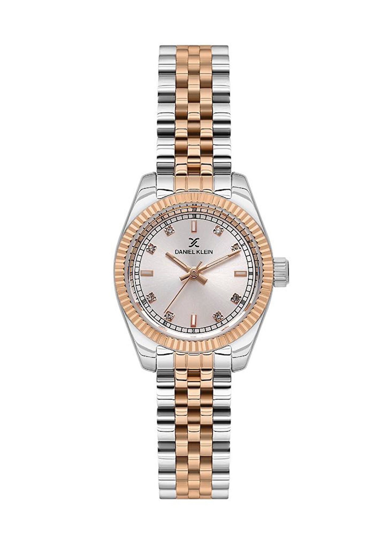 Daniel Klein DKE.1.10662-9 Taşlı Taasarım 3 Atm Suya Dayanıklı Rose Gold Kadın Kol Saati