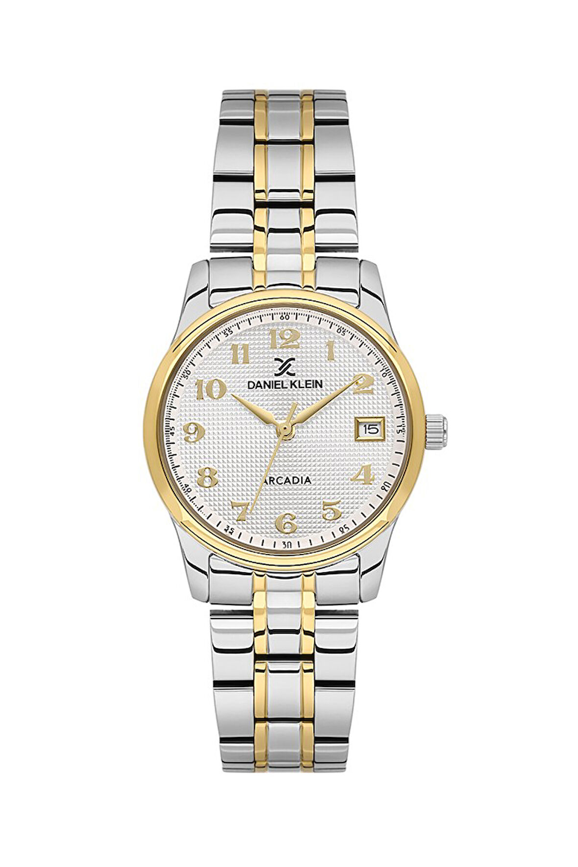 DANIEL KLEIN DK102-DK.1.14049-3 ALTIN KAPLAMA RAKAMLI KADIN KOL SAATİ
